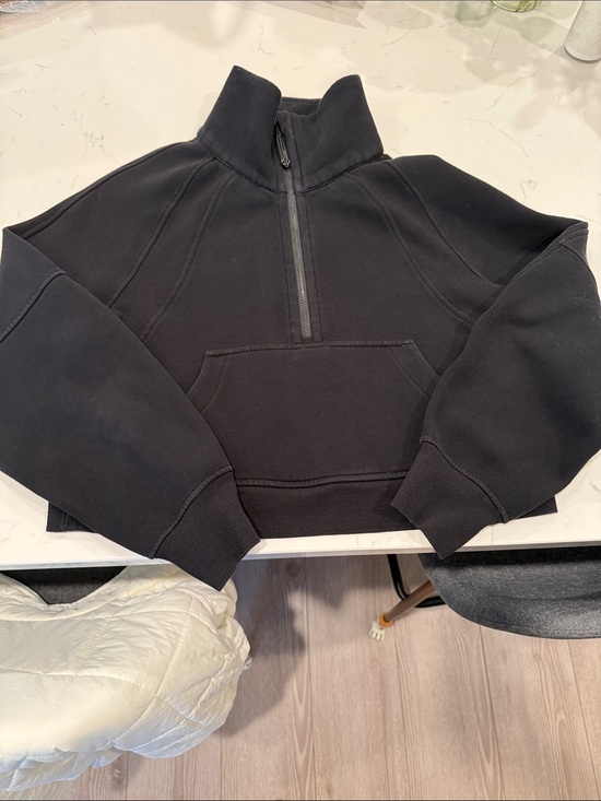 lululemon athletica Tops - Lululemon Scuba Oversized Funnel-Neck Half Zip - XS/S